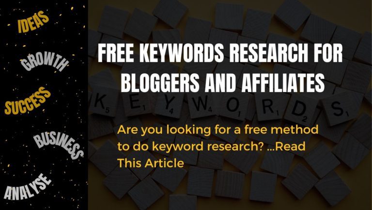 free keywords research